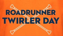 Roadrunner Twirler Day Graphihc
